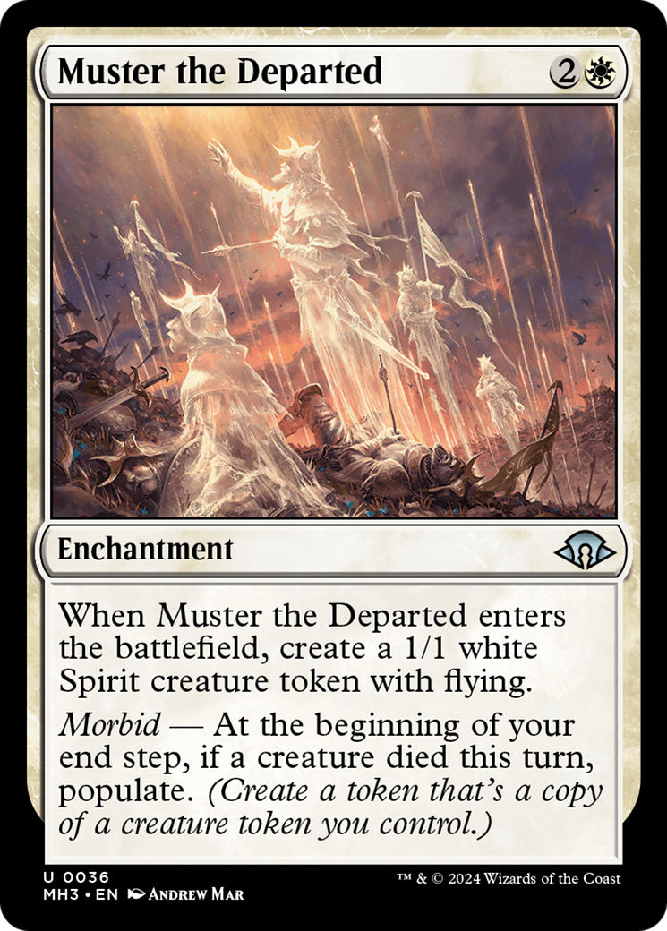 Muster the Departed [Modern Horizons 3] | Card Merchant Takapuna