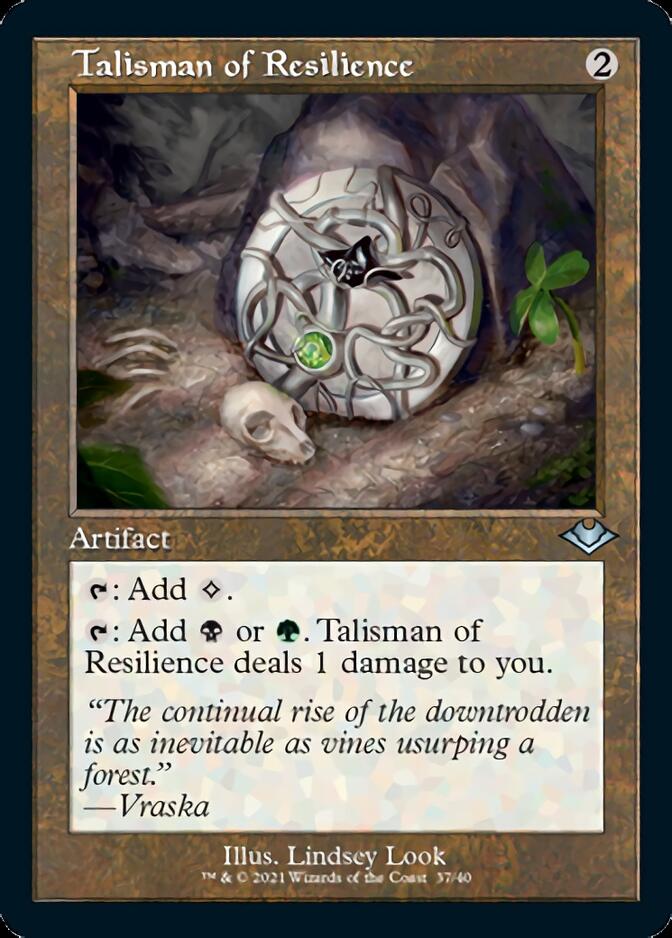 Talisman of Resilience (Retro) [Modern Horizons] | Card Merchant Takapuna