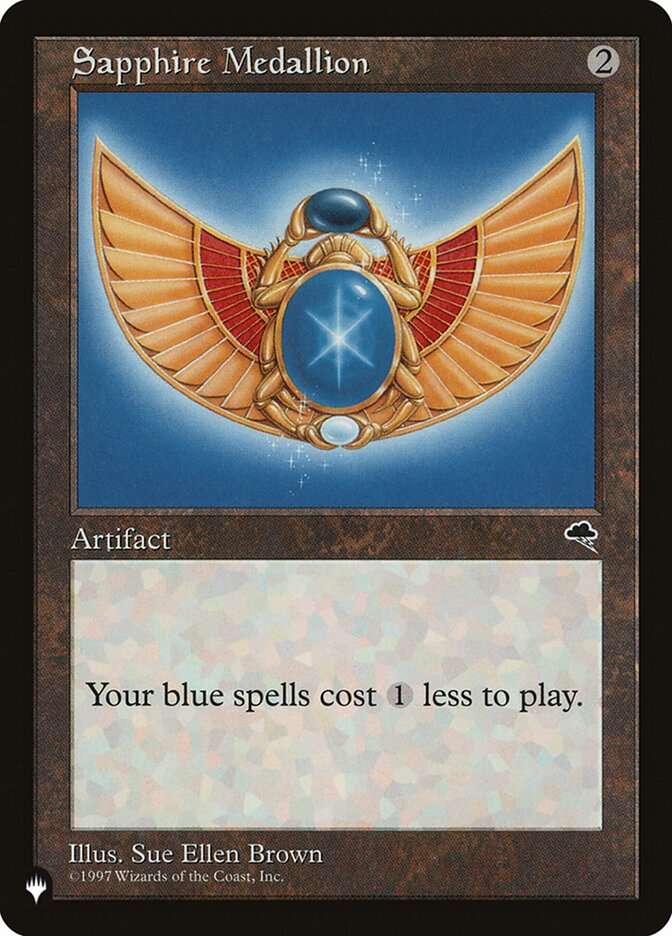 Sapphire Medallion [The List] | Card Merchant Takapuna