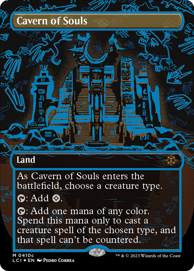 Cavern of Souls (0410c) (Borderless) [The Lost Caverns of Ixalan] | Card Merchant Takapuna