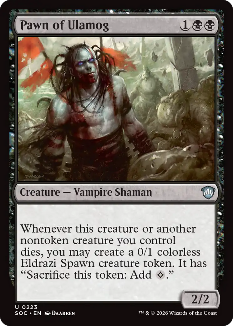 Pawn of Ulamog [Secrets of Strixhaven Commander] | Card Merchant Takapuna