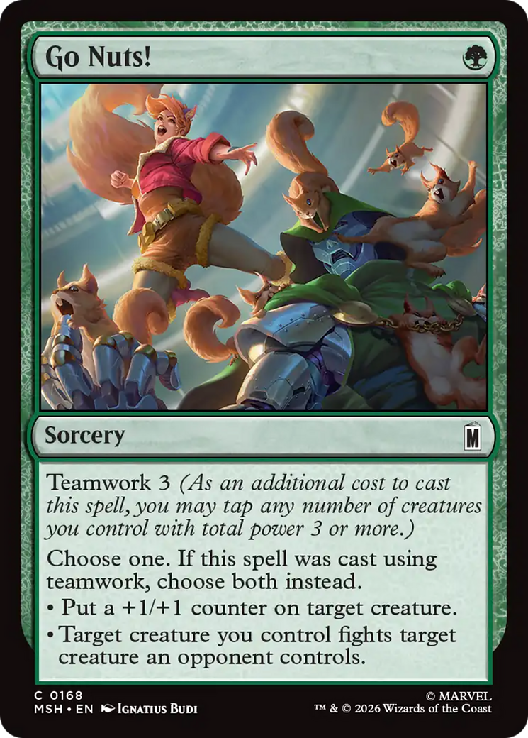 Go Nuts! [Marvel Super Heroes] | Card Merchant Takapuna