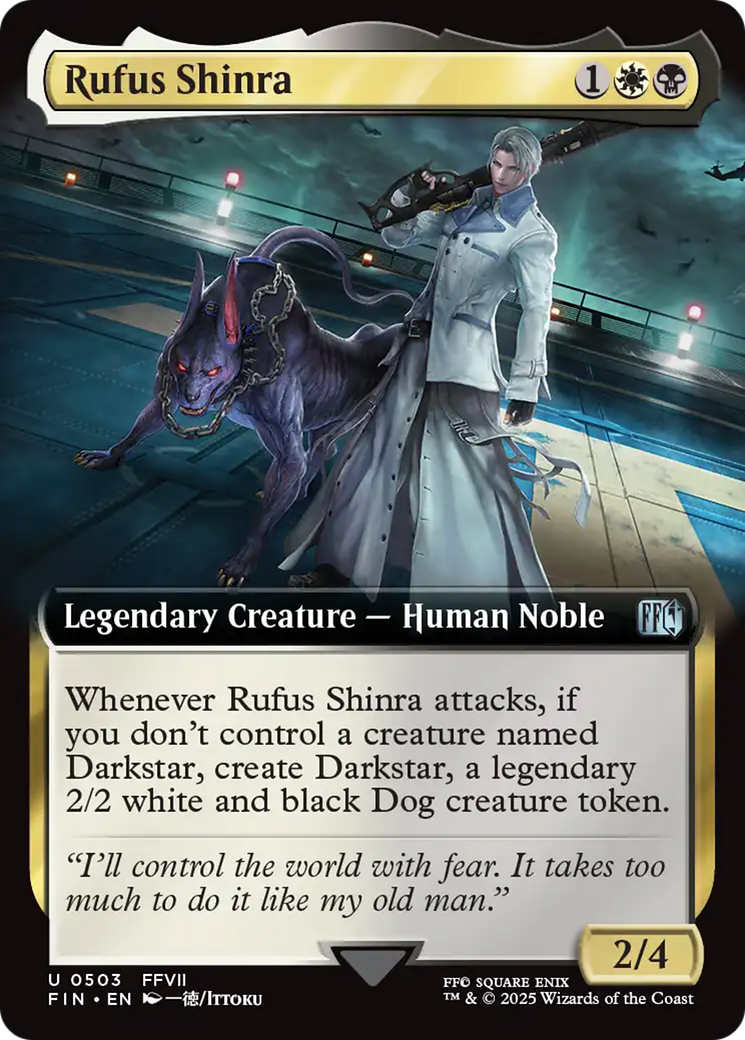 Rufus Shinra (Extended Art) [FINAL FANTASY] | Card Merchant Takapuna