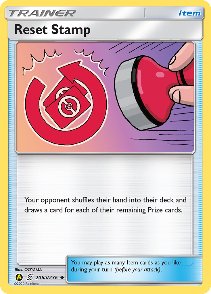 Reset Stamp (206a/236) [Alternate Art Promos] | Card Merchant Takapuna