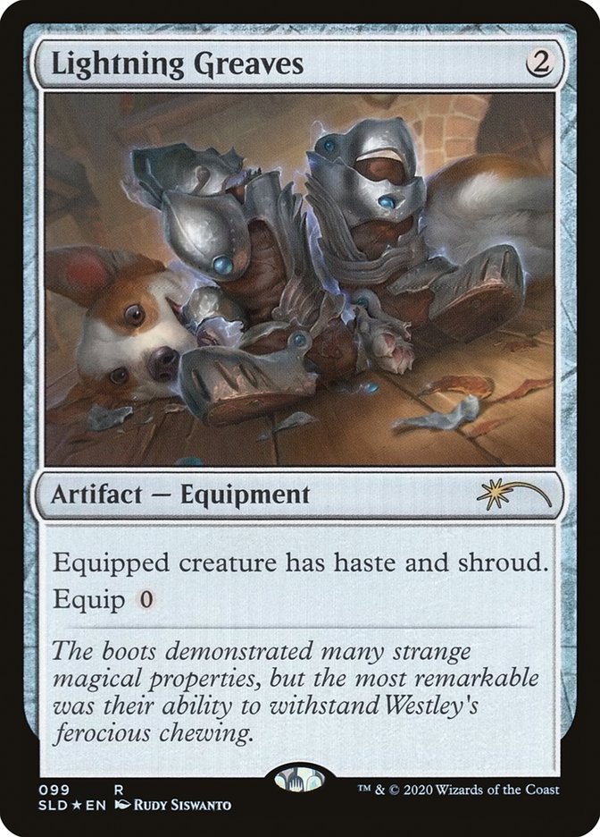 Lightning Greaves [Secret Lair Drop Series] | Card Merchant Takapuna