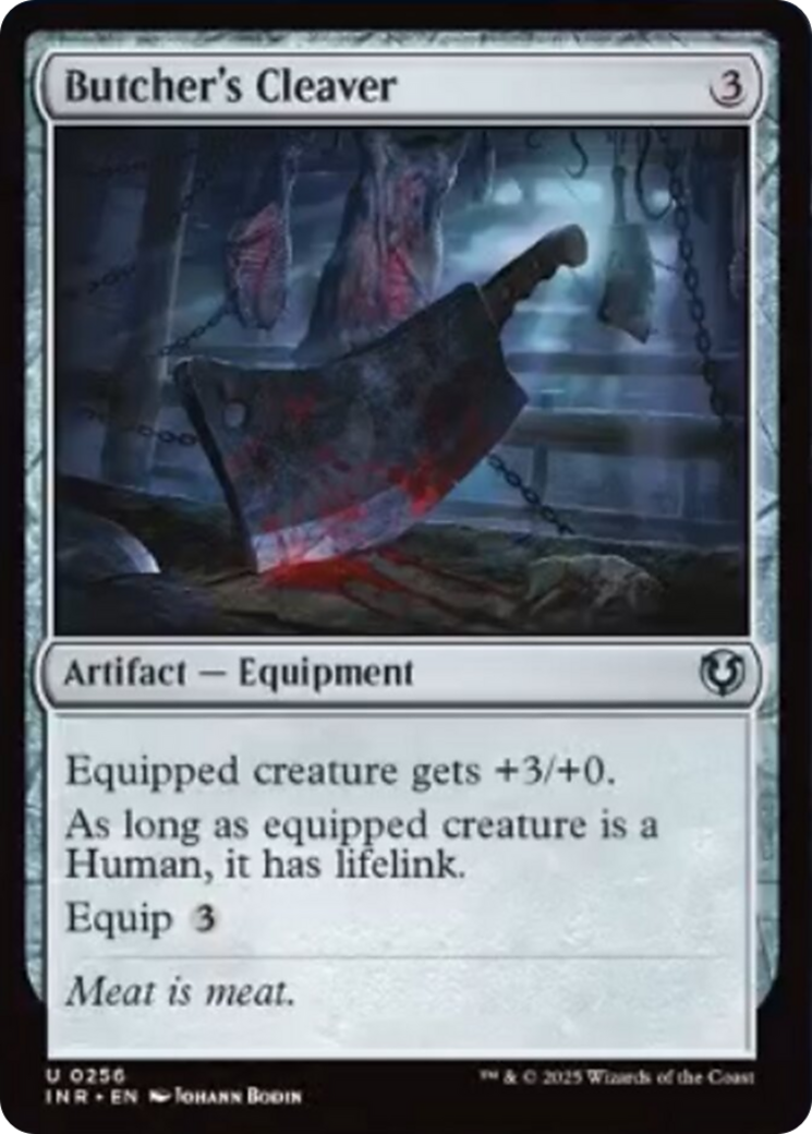 Butcher's Cleaver [Innistrad Remastered] | Card Merchant Takapuna