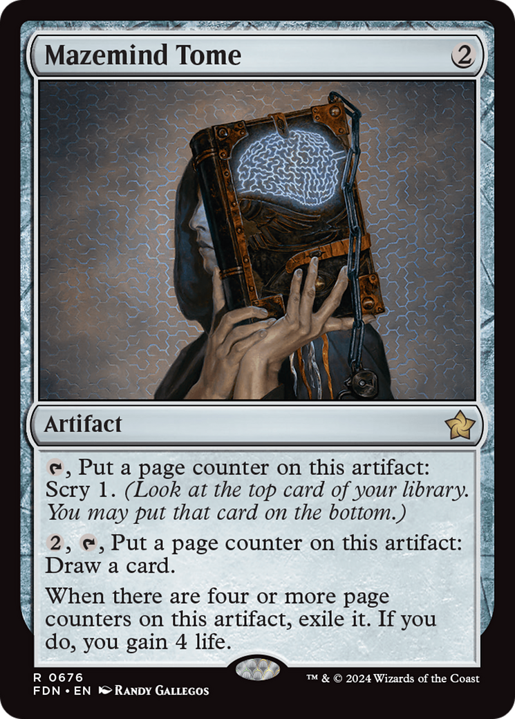 Mazemind Tome [Foundations] | Card Merchant Takapuna