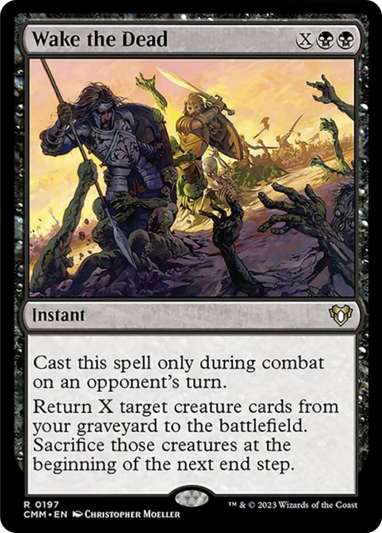 Wake the Dead [Commander Masters] | Card Merchant Takapuna