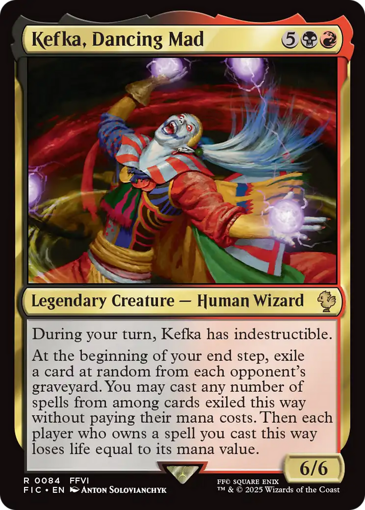 Kefka, Dancing Mad [FINAL FANTASY Commander] | Card Merchant Takapuna