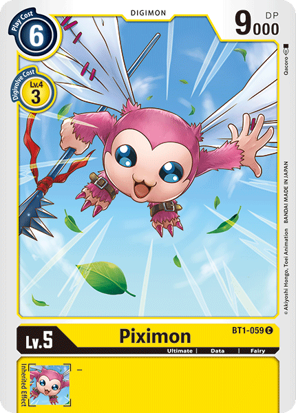Piximon [BT1-059] [Release Special Booster Ver.1.0] | Card Merchant Takapuna