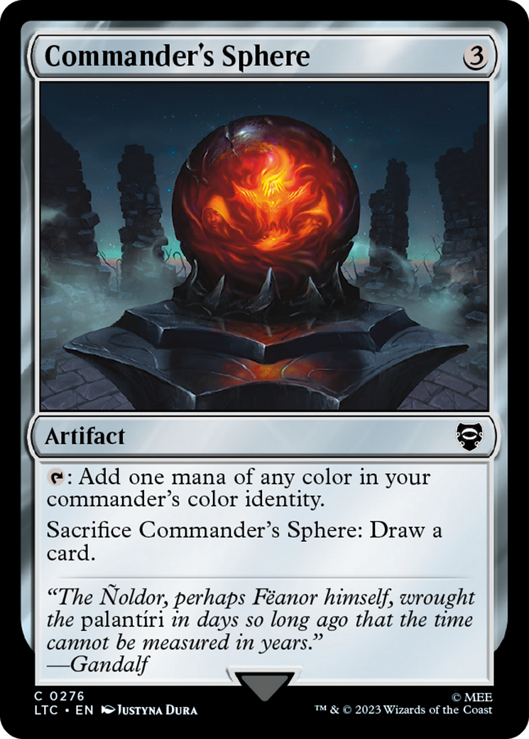 Commander's Sphere [The Lord of the Rings: Tales of Middle-Earth Commander] | Card Merchant Takapuna