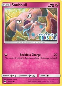 Snubbull (90/149) (Build-A-Bear Workshop Exclusive) [Sun & Moon: Base Set] | Card Merchant Takapuna