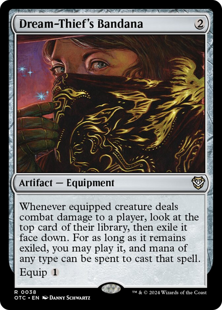 Dream-Thief's Bandana [Outlaws of Thunder Junction Commander] | Card Merchant Takapuna