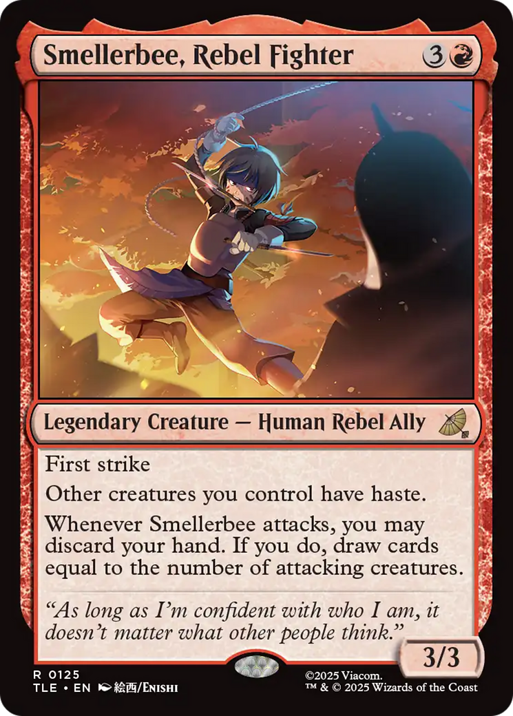 Smellerbee, Rebel Fighter [Avatar: The Last Airbender: Eternal-Legal] | Card Merchant Takapuna