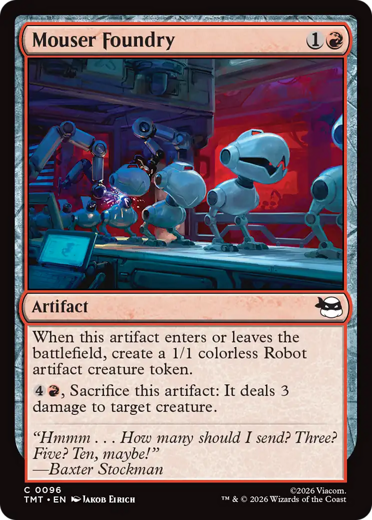 Mouser Foundry [Teenage Mutant Ninja Turtles] | Card Merchant Takapuna