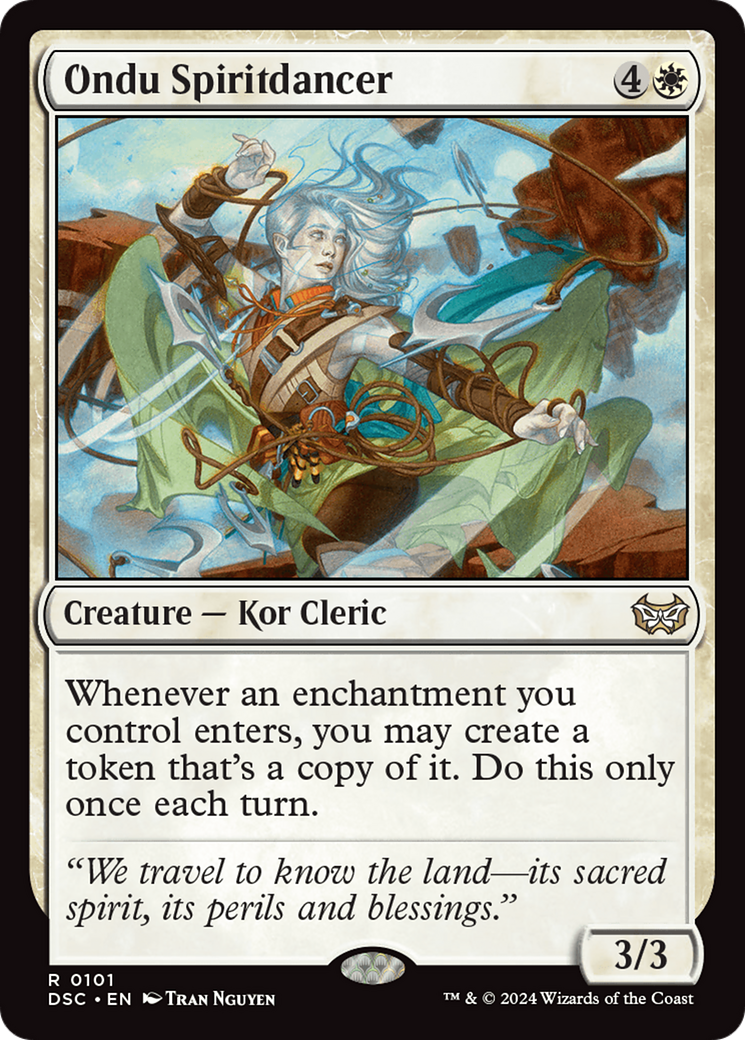 Ondu Spiritdancer [Duskmourn: House of Horror Commander] | Card Merchant Takapuna