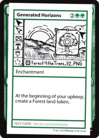 Generated Horizons (2021 Edition) [Mystery Booster Playtest Cards] | Card Merchant Takapuna
