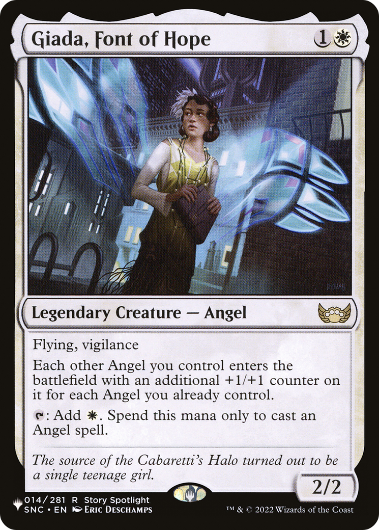Giada, Font of Hope [The List] | Card Merchant Takapuna