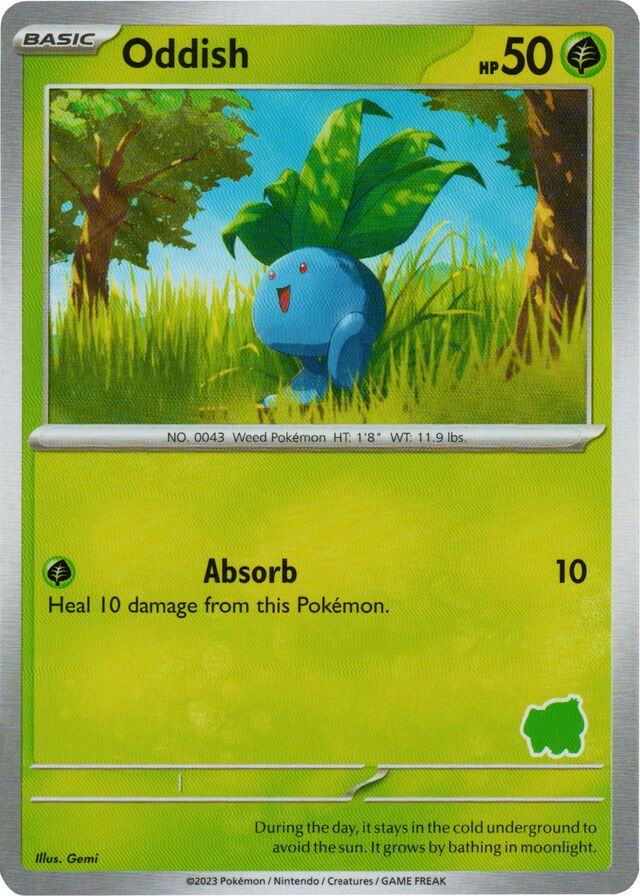 Oddish [My First Battle] | Card Merchant Takapuna