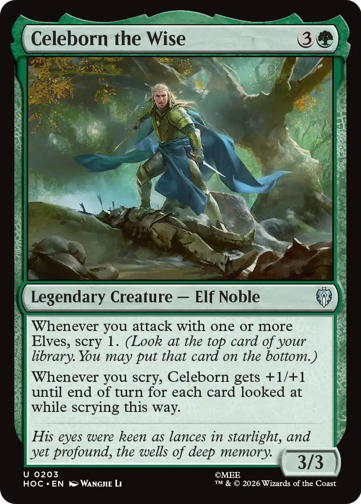 Celeborn the Wise [The Hobbit: Eternal-Legal] | Card Merchant Takapuna
