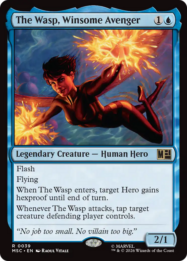 The Wasp, Winsome Avenger [Marvel Super Heroes Commander] | Card Merchant Takapuna