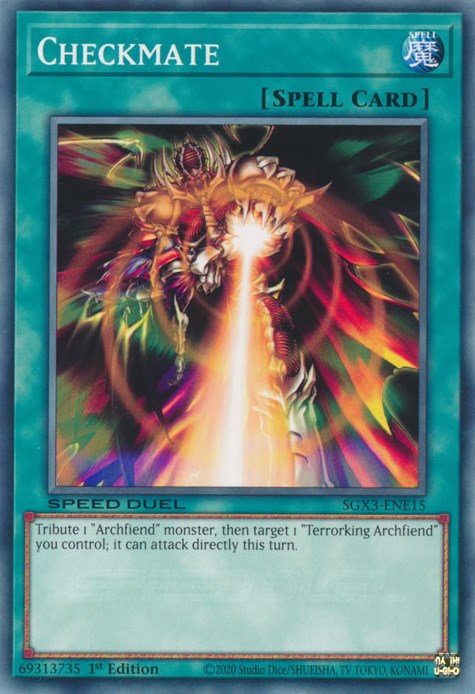 Checkmate [SGX3-ENE15] Common | Card Merchant Takapuna