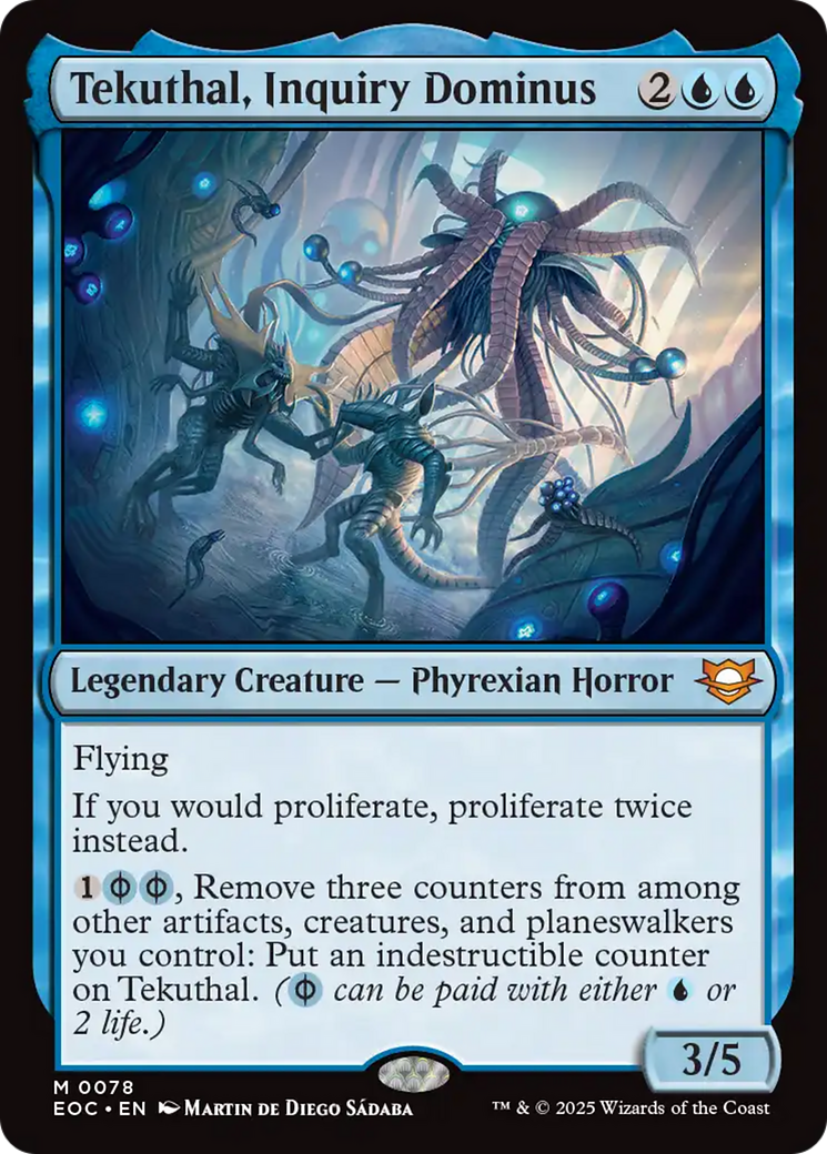 Tekuthal, Inquiry Dominus [Edge of Eternities Commander] | Card Merchant Takapuna