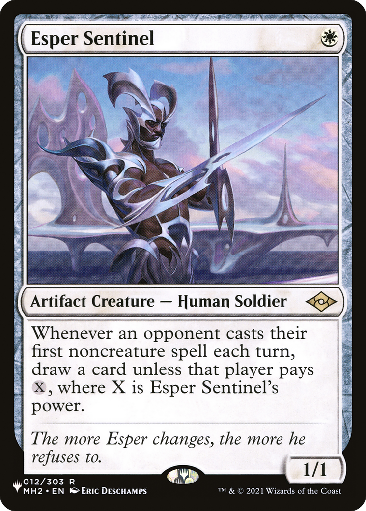 Esper Sentinel [The List] | Card Merchant Takapuna
