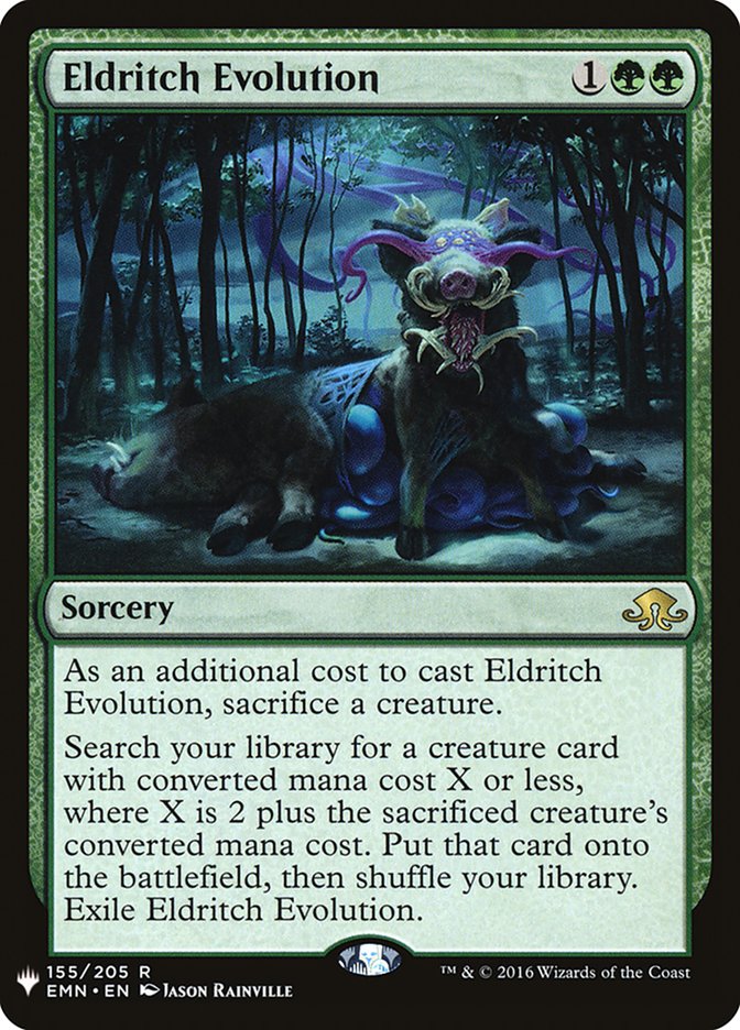 Eldritch Evolution [Mystery Booster] | Card Merchant Takapuna