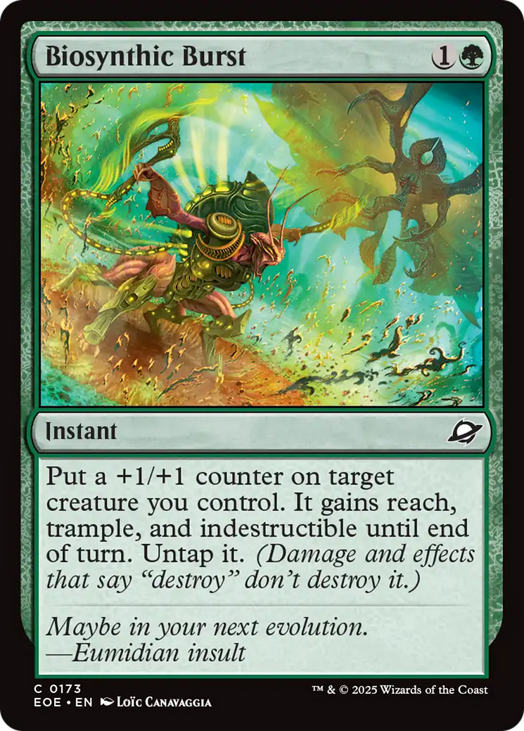 Biosynthic Burst [Edge of Eternities] | Card Merchant Takapuna