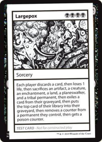 Largepox (2021 Edition) [Mystery Booster Playtest Cards] | Card Merchant Takapuna