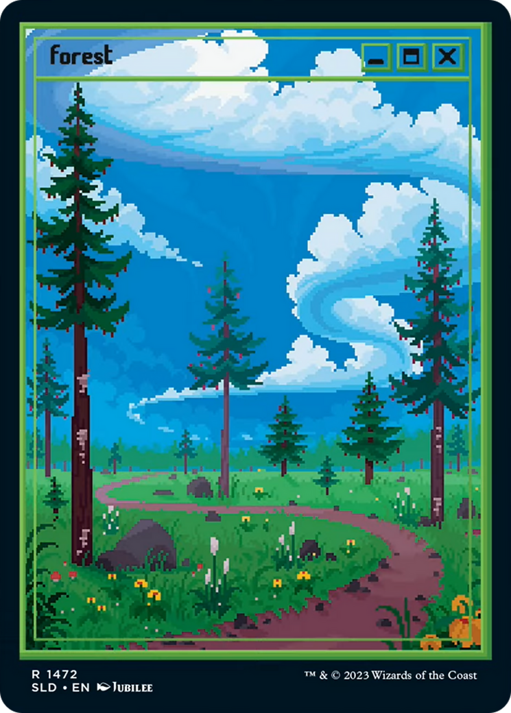 Forest (1472) [Secret Lair Drop Series] | Card Merchant Takapuna