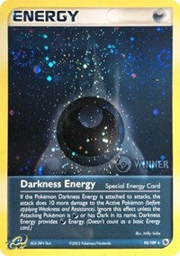Darkness Energy (93/109) (Special) (Winner) [EX: Ruby & Sapphire] | Card Merchant Takapuna
