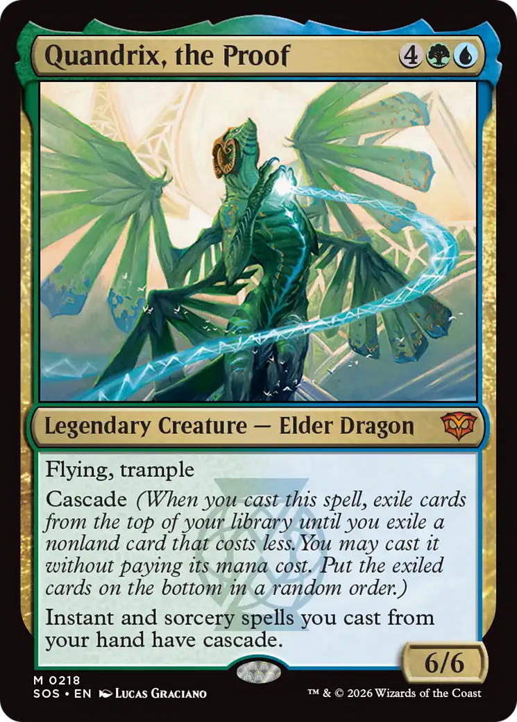 Quandrix, the Proof [Secrets of Strixhaven] | Card Merchant Takapuna