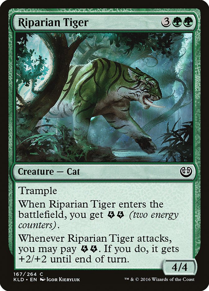 Riparian Tiger [Kaladesh] | Card Merchant Takapuna