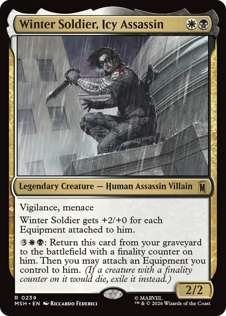 Winter Soldier, Icy Assassin [Marvel Super Heroes] | Card Merchant Takapuna