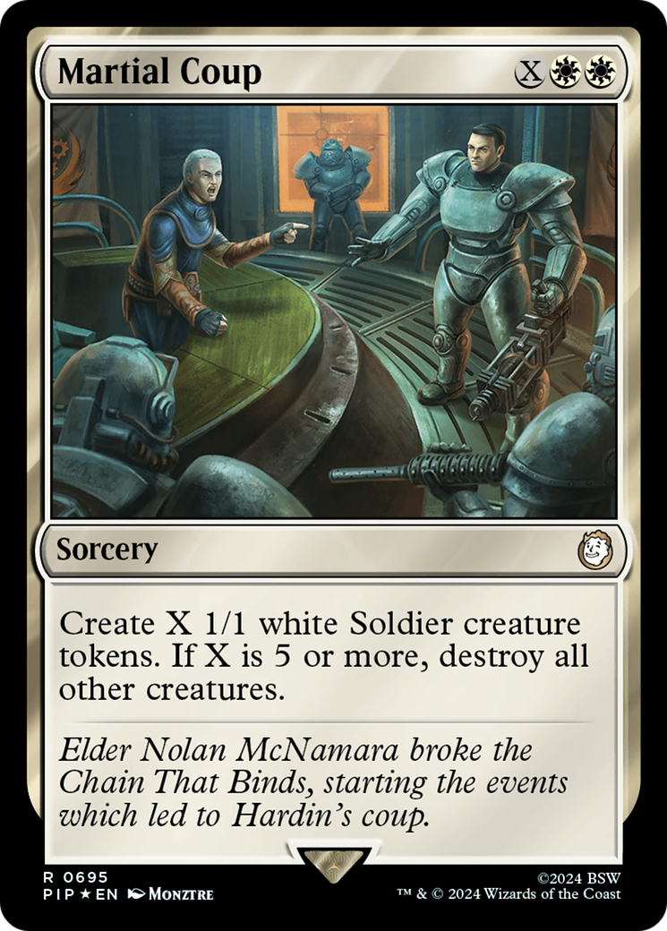 Martial Coup (Surge Foil) [Fallout] | Card Merchant Takapuna