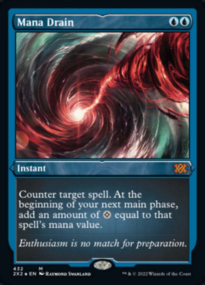 Mana Drain (Foil Etched) [Double Masters 2022] | Card Merchant Takapuna