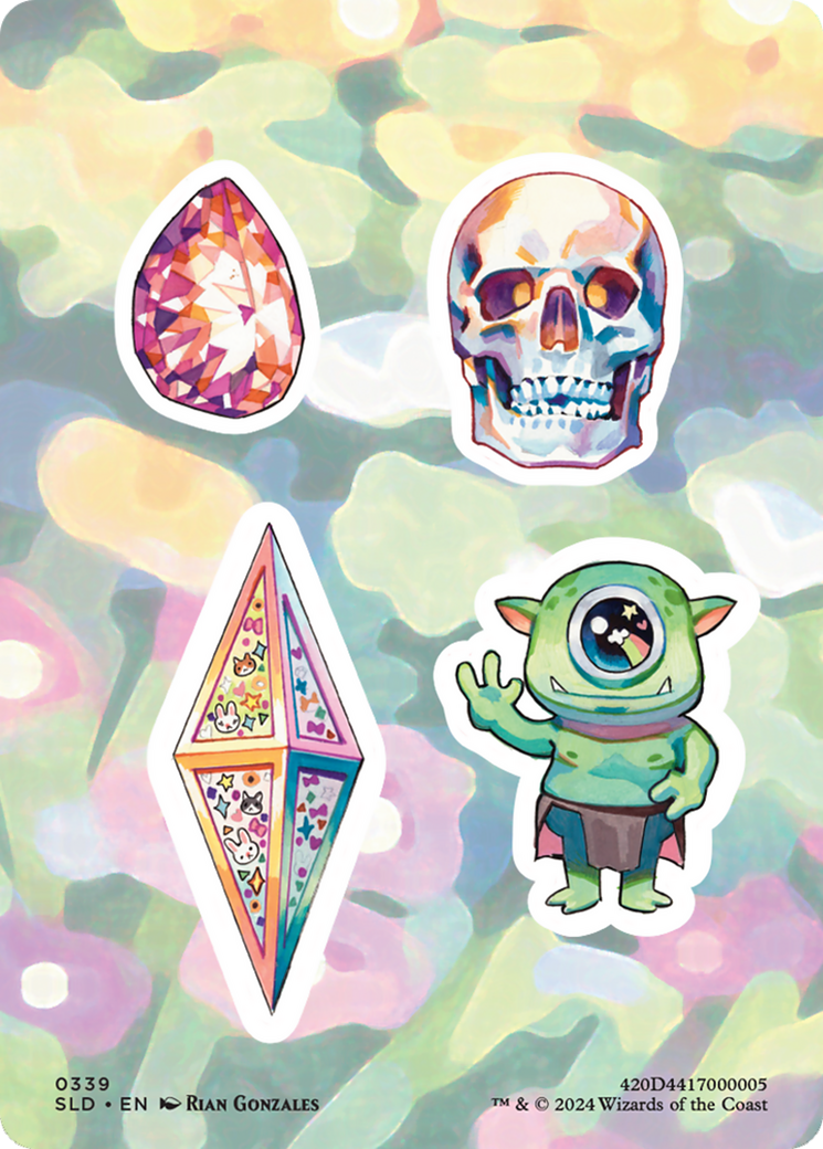 Sticker Sheet (0339) [Secret Lair Drop Series] | Card Merchant Takapuna