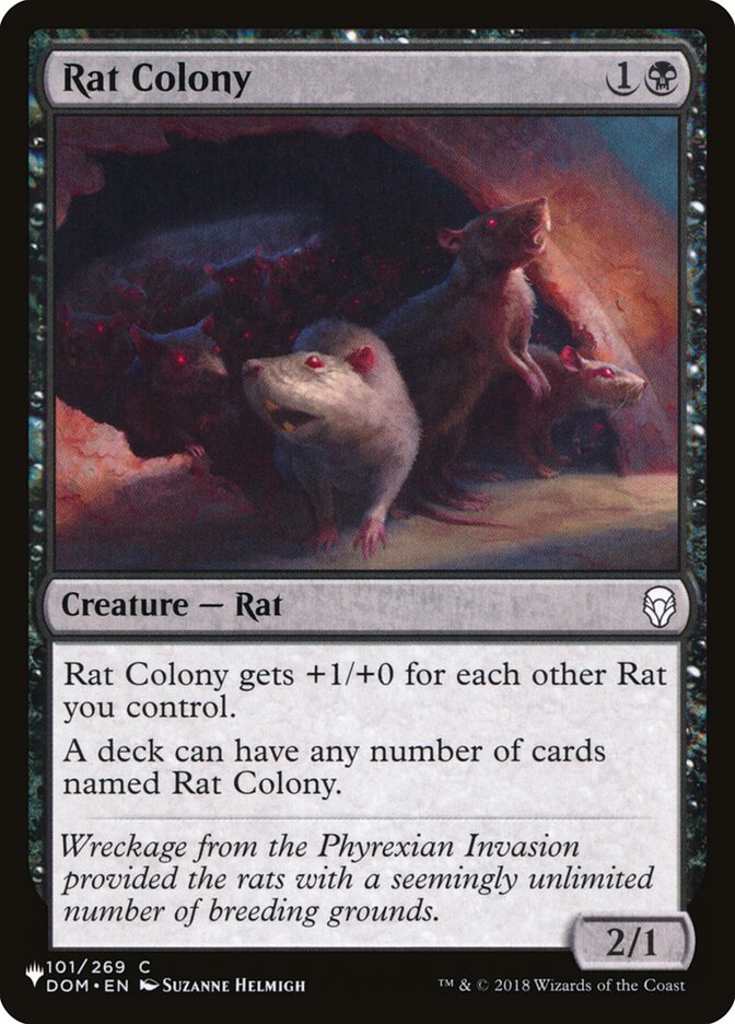 Rat Colony [The List] | Card Merchant Takapuna