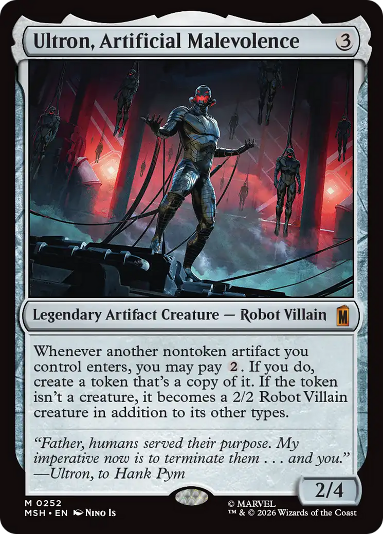 Ultron, Artificial Malevolence [Marvel Super Heroes] | Card Merchant Takapuna