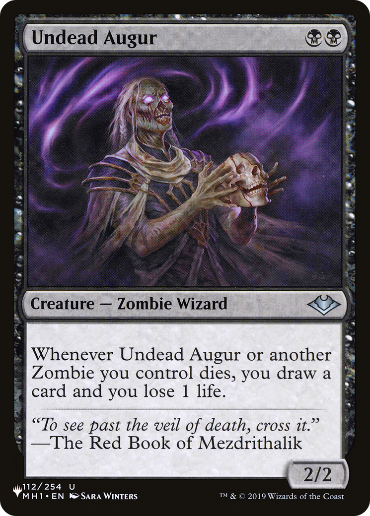 Undead Augur [The List] | Card Merchant Takapuna