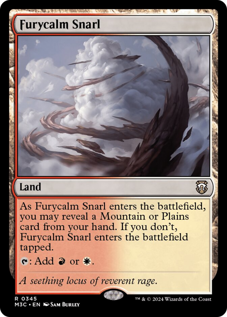 Furycalm Snarl [Modern Horizons 3 Commander] | Card Merchant Takapuna