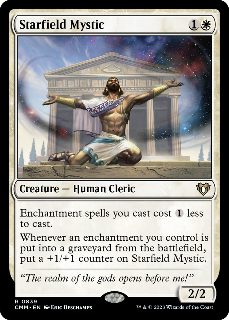 Starfield Mystic [Commander Masters] | Card Merchant Takapuna