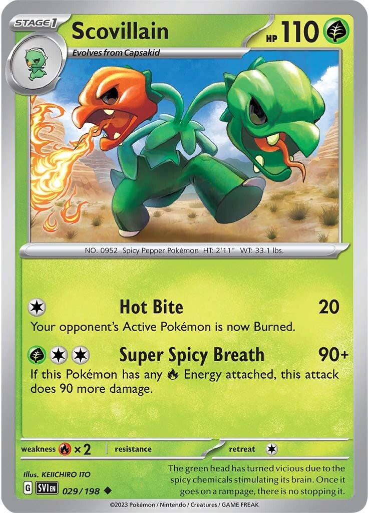 Scovillain (029/198) [Scarlet & Violet: Base Set] | Card Merchant Takapuna