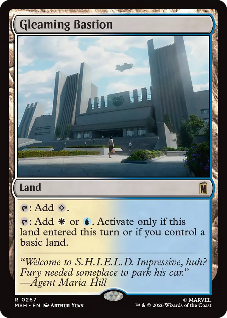 Gleaming Bastion [Marvel Super Heroes] | Card Merchant Takapuna