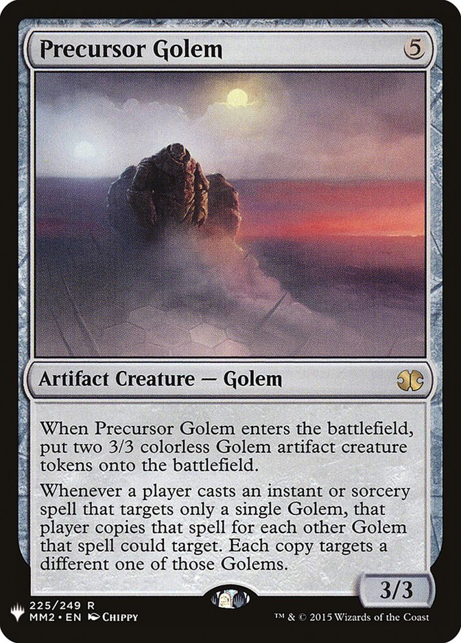 Precursor Golem [The List] | Card Merchant Takapuna