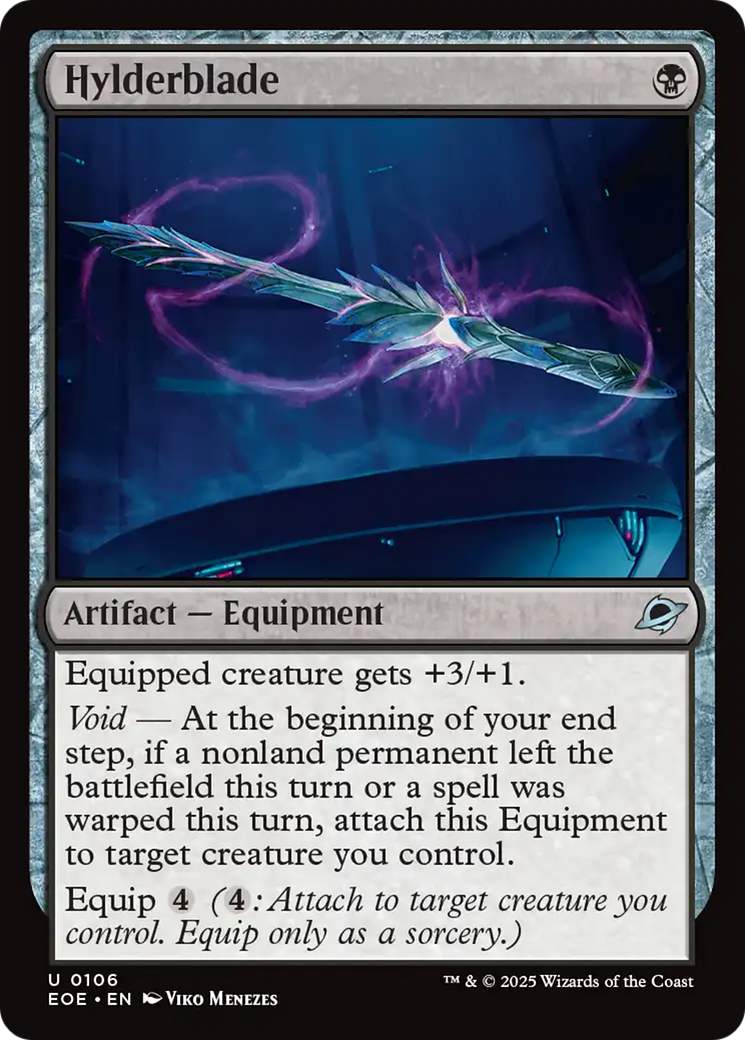 Hylderblade [Edge of Eternities] | Card Merchant Takapuna