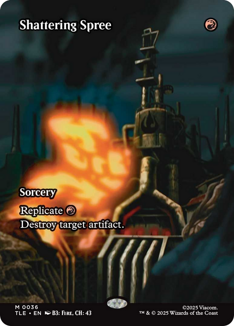 Shattering Spree (Borderless) [Avatar: The Last Airbender: Eternal-Legal]