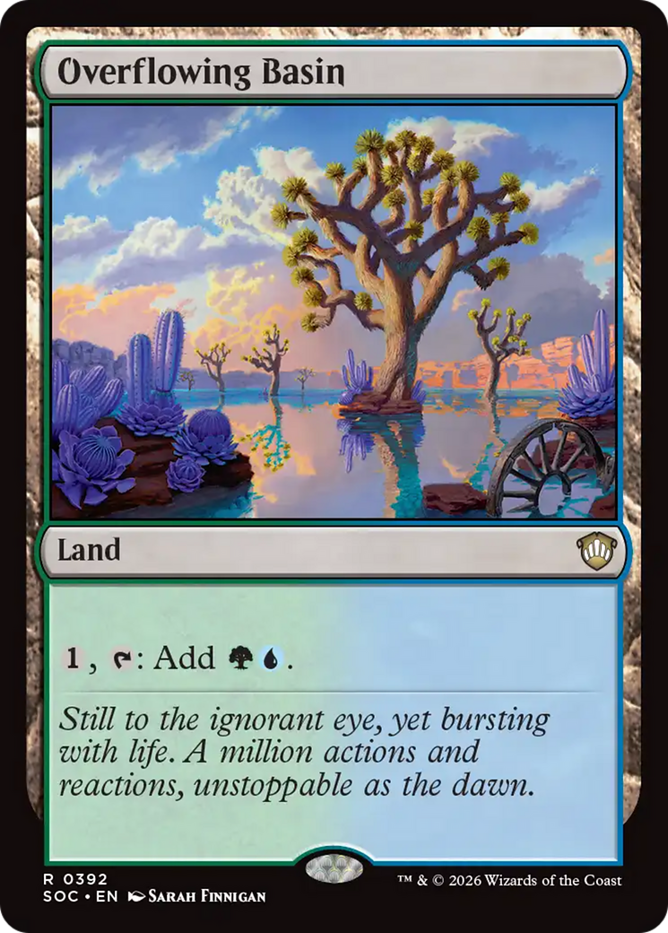 Overflowing Basin [Secrets of Strixhaven Commander] | Card Merchant Takapuna